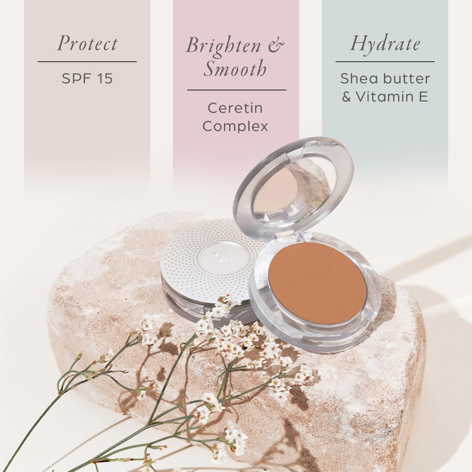 PUR Cosmetics 4-in-1 Pressed Mineral Foundation SPF 15, Light Tan, 60g