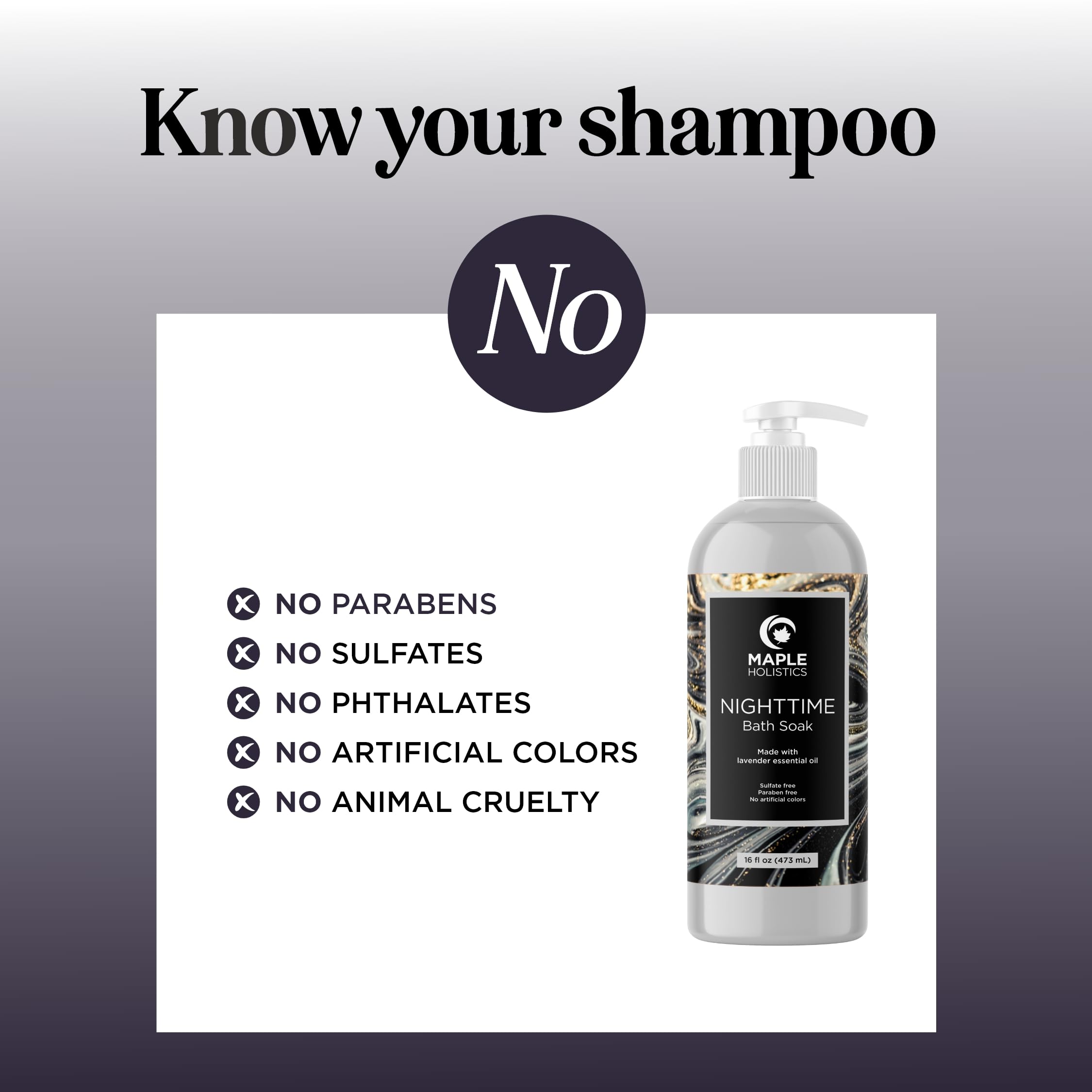 Luxury Nighttime Bubble Bath for Women - Aromatherapy Sleep Bath Soak for Women Relaxing and Nourishing Vegan Formula with Lavender Essential Oil and Shea Butter - Sulfate Paraben and Phthalate Free