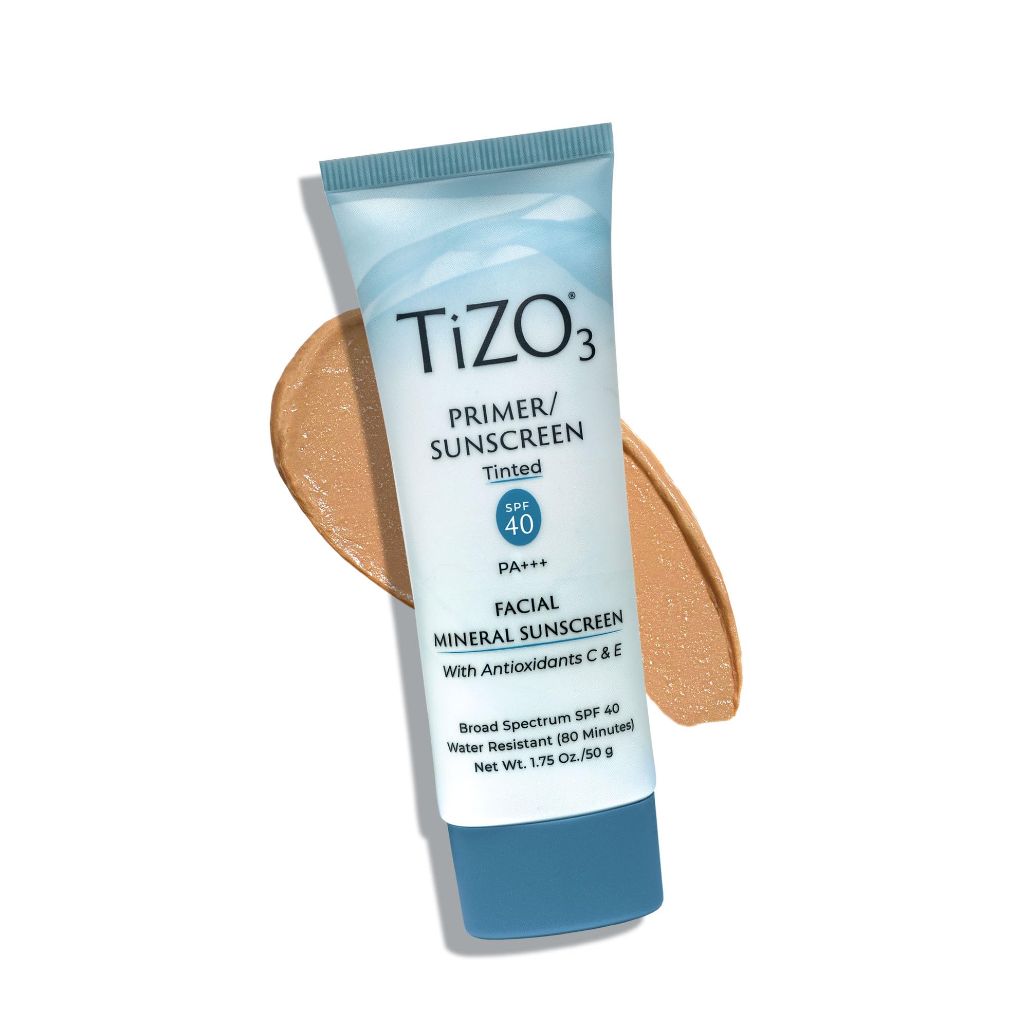 Tizo Facial Mineral Sunscreen SPF 40 Tinted, 1.75 oz