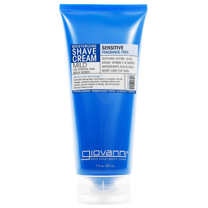 Giovanni Cosmetics, Inc. Giovanni Cosmetics Shave Cream Fragrance Free & Aloe (Sensitive Skin) 7 Oz