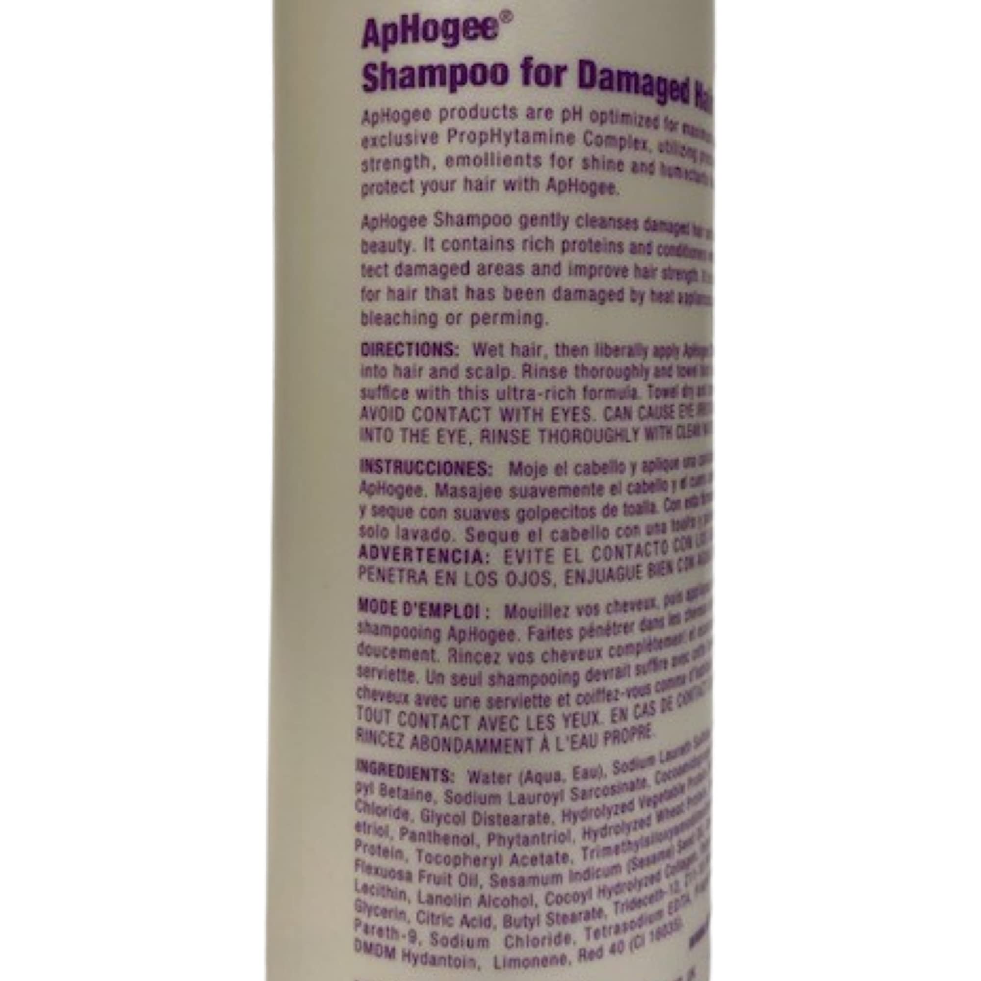 Aphogee ApHogee Shampoo for Damaged Hair 16ozPack of 2