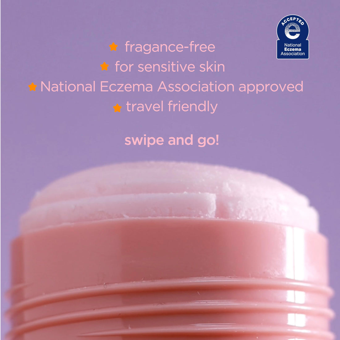 HANNI Fatty Body Moisturizer Stick with Fatty Acids, Travel Size Friendly Solid Lotion for Plumping and Hydration, Fragrance-Free and Safe for Sensitive Skin, 2.5 oz