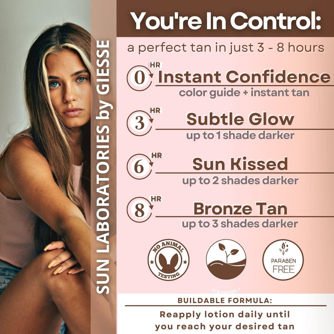 Sun Laboratories Self Tan Lotion 236ml Very Dark