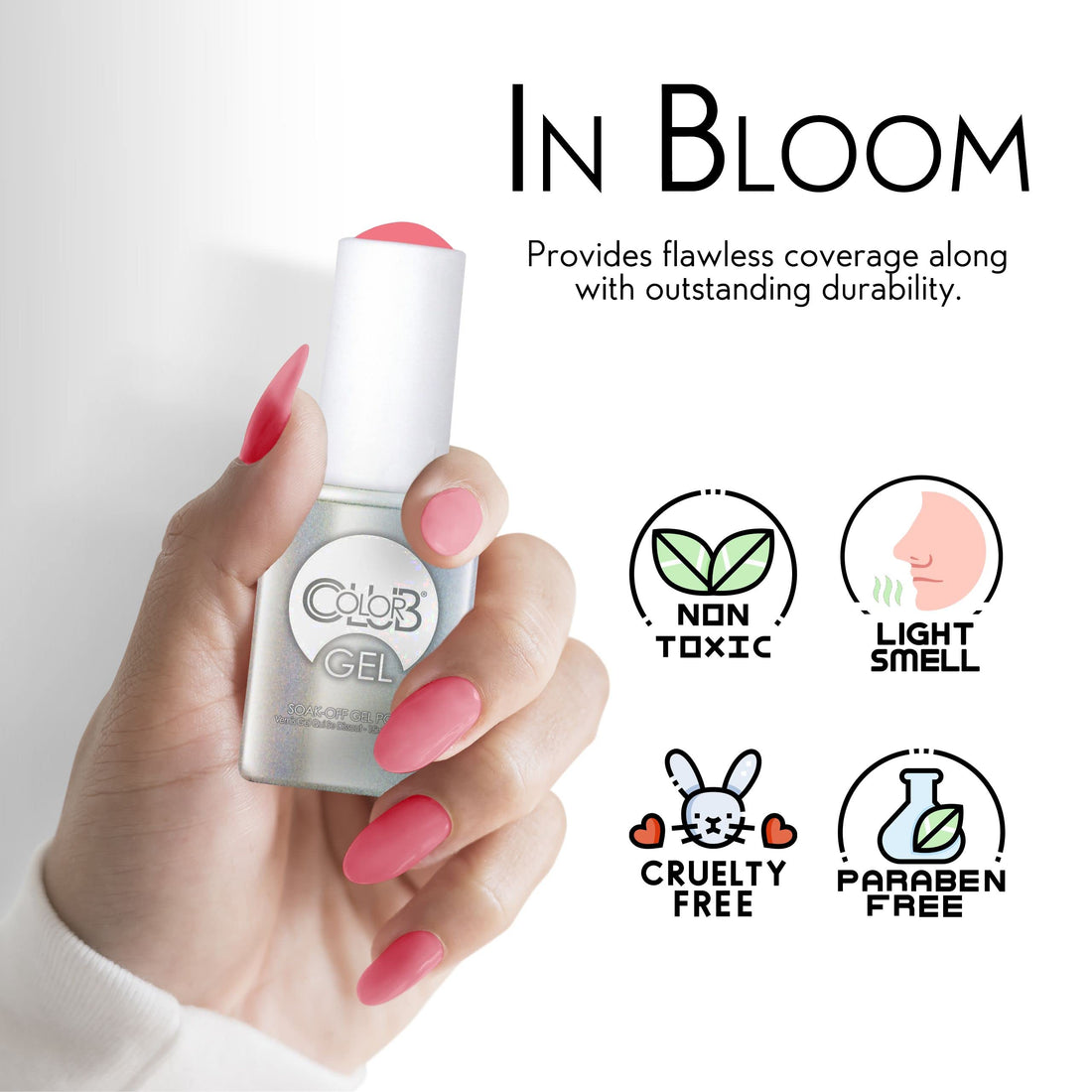 Color Club Soak-off Gel Polish Number 803, In Bloom