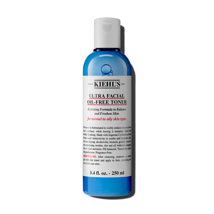 Kiehl's Ultra Facial Normal To Oily Skin Types Oil-Free Toner for Unisex, 8.4 Ounce