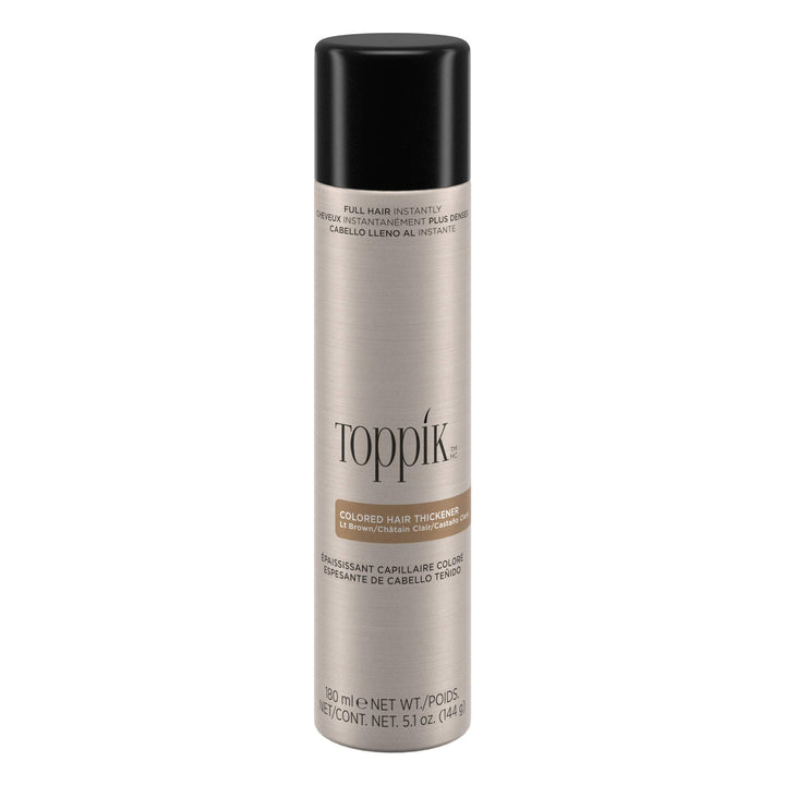 TOPPIK Colored Hair Thickener, 5.1 oz. Light Brown