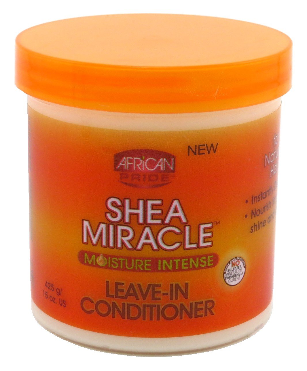 African Pride Shea Butter Miracle Leave-In Conditioner 15 Ounce (443ml) (3 Pack)