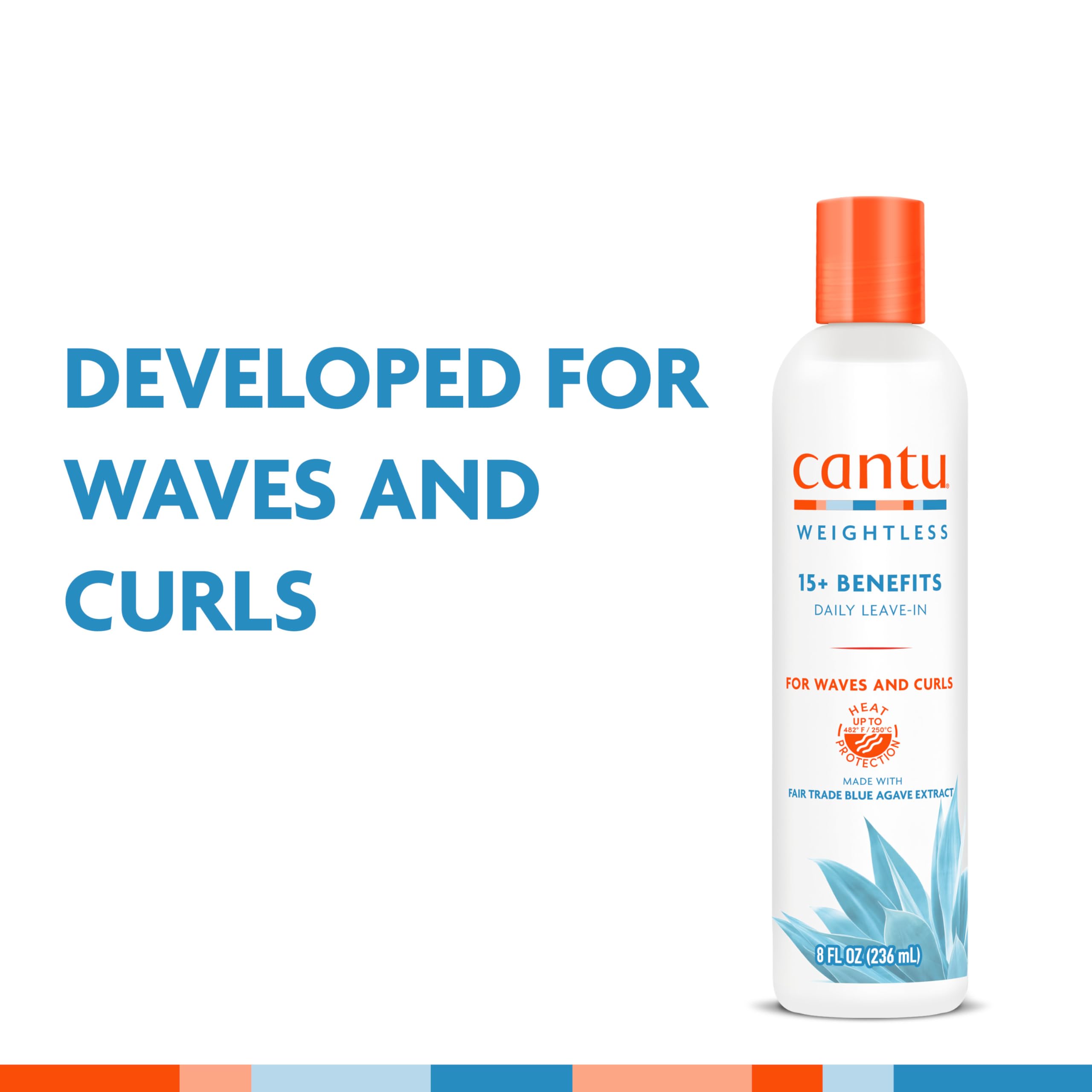 Cantu Weightless Daily Leave-In Cream, 8 fl oz