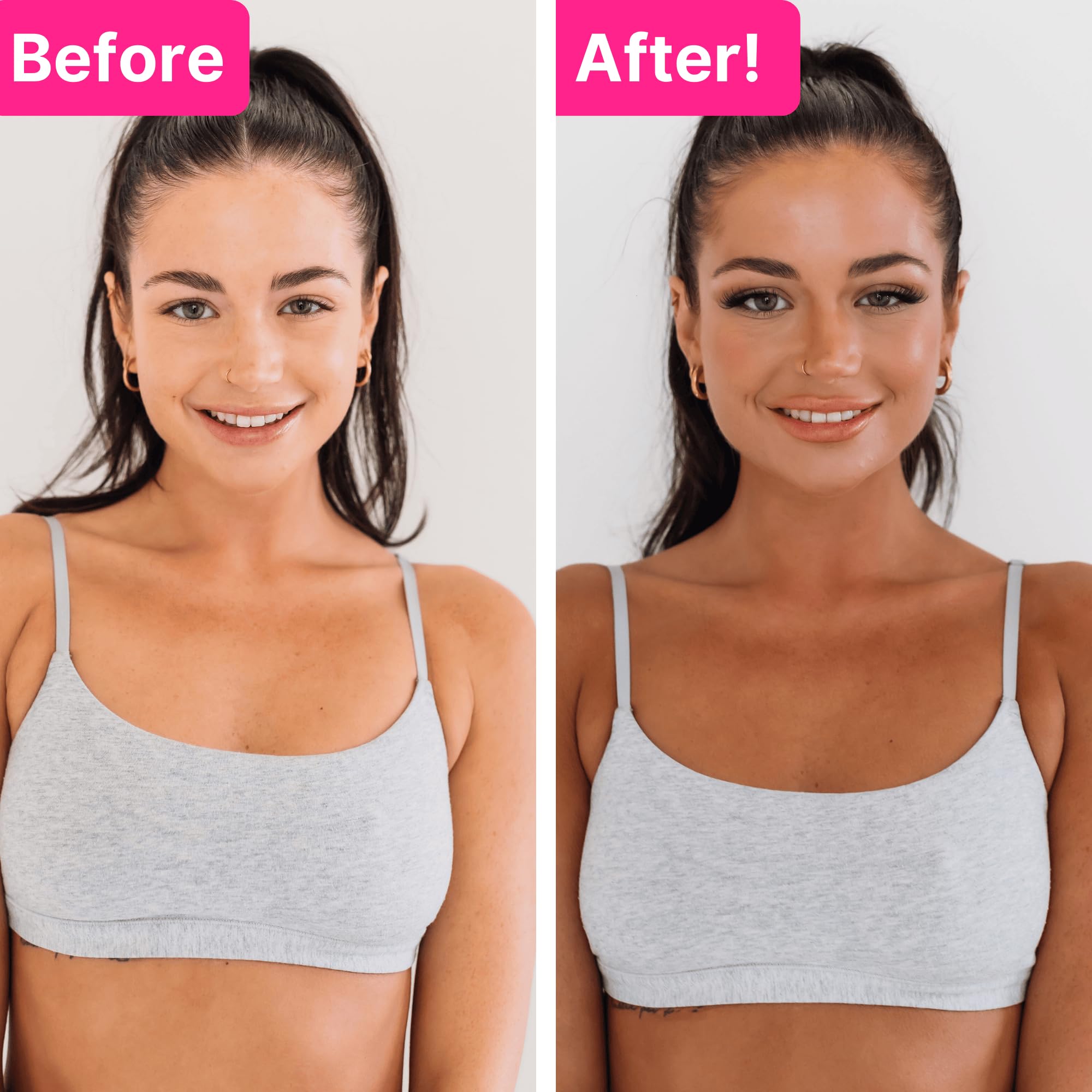 Tanceuticals Facial Self Tanner - Cc Self Tanning Lotion For Face Gives Natural, Long Lasting Sunless Tan - Fresh Coconut Scent - WonT Clog Pores Or Cause Acne - Easy To Apply - Dark Shade 1.7 Oz