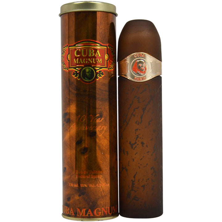 Cuba Magnum Red By Cuba For Men Eau De Toilette Spray 4.2-Ounce Bottle