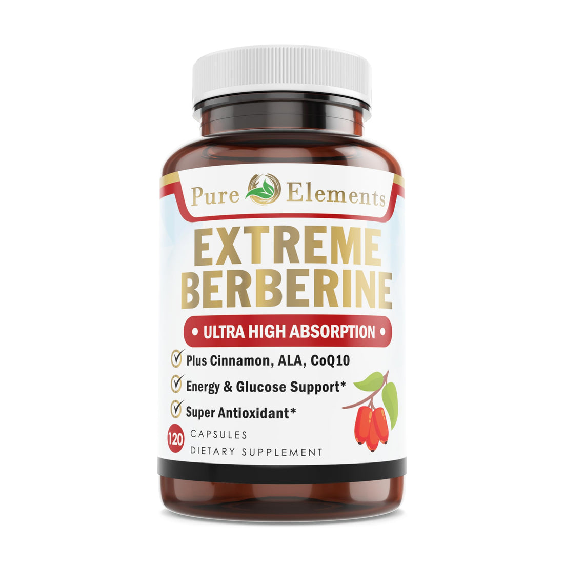 Extreme Berberine Plus with ALA, Coq10, Turmeric, Cinnamon, Bitter Melon, banaba Leaf, Korean Panax, Royal Jelly, and Other 21 Herbs for Healthy Blood Sugar and Overall Health and Immunity