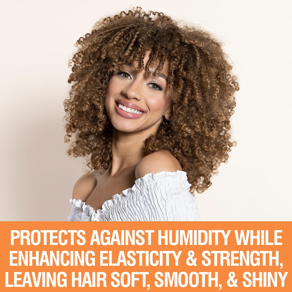 CHI CurlyCare Curl Conditioner, Hydrates Curls, Reduces Frizz & Increases Elasticity & Strength, Sulfate, Paraben, & Cruelty-Free, 12 Oz