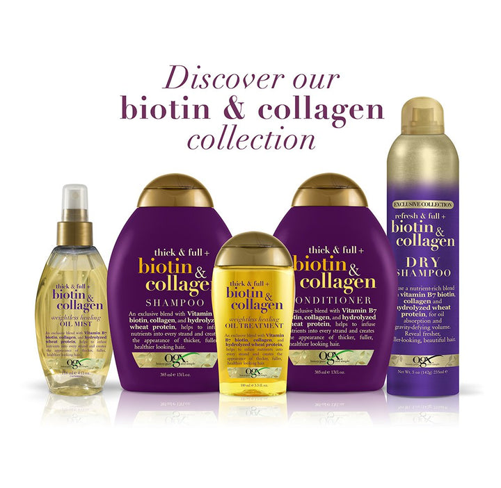 OGX Thick & Full + Biotin & Collagen Conditioner, 13 Ounce