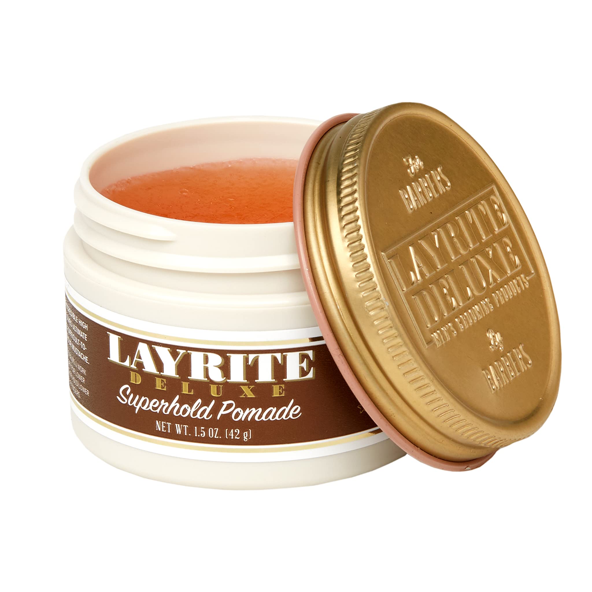 Layrite Superhold Pomade, 1.5 Ounce