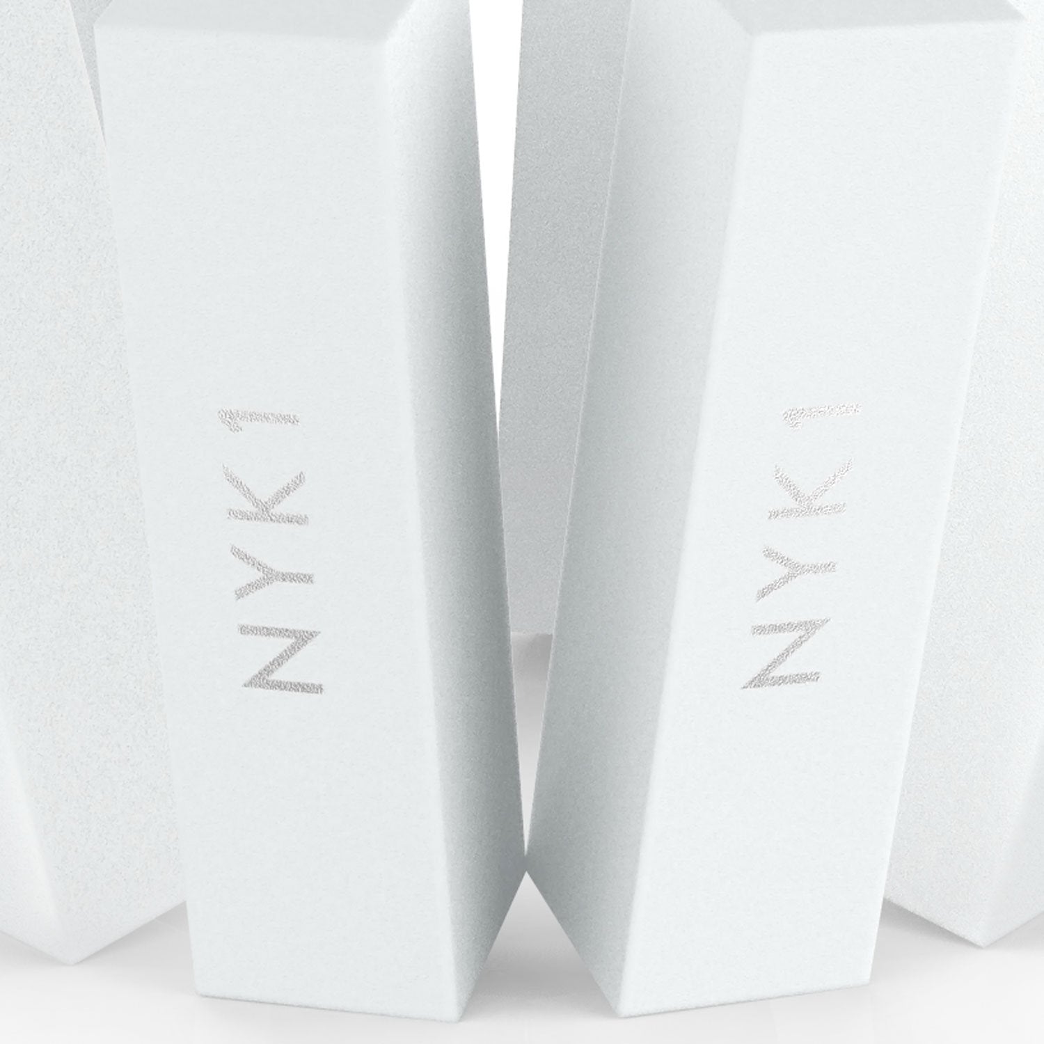 White Nail Buffer Sanding Block - (Pack of 10) NYK1 Professional Salon Quality Grit Nail Buffer File for Sanding, Filing Natural, Shellac or Acrylic Gel Nails