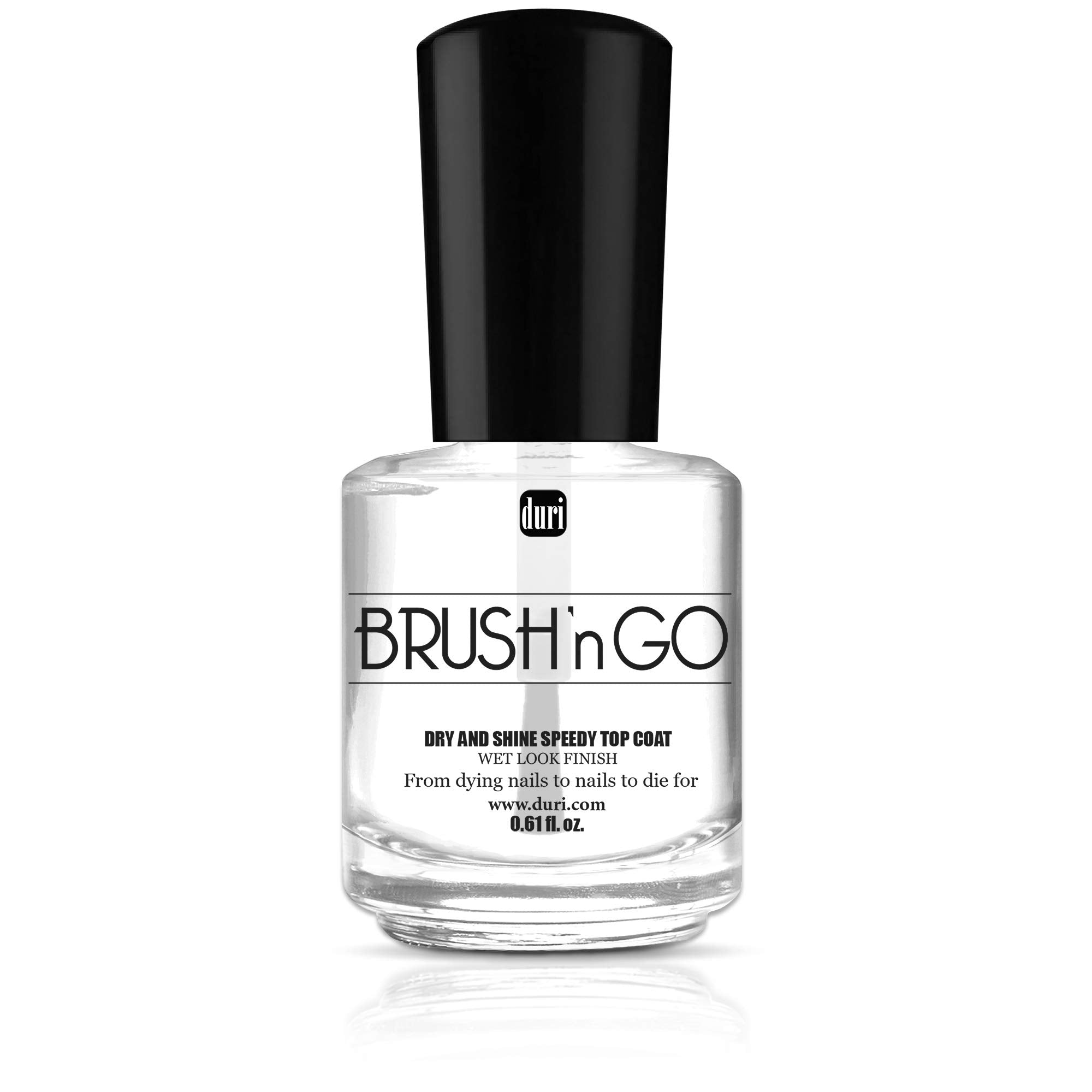duri Brush'n GO Dry and Shine Speedy Top Coat .61 fl. oz.