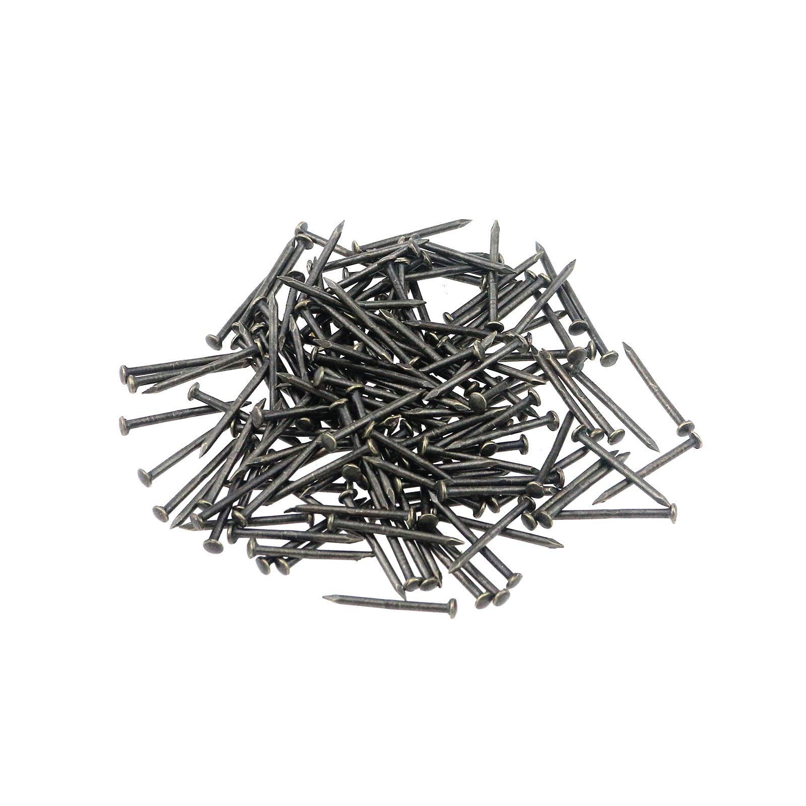 Antrader Metal Box Corner Protector Black Edge Safety Bumpers Furniture Corner Cover Guard Side Length 2.8 Pack of 12