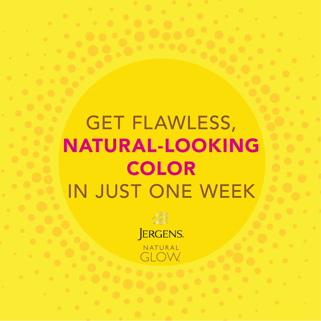 Jergens Natural Glow Wet Skin Moisturizer for Body, Medium to Tan Skin Tones, 7.5 Ounces