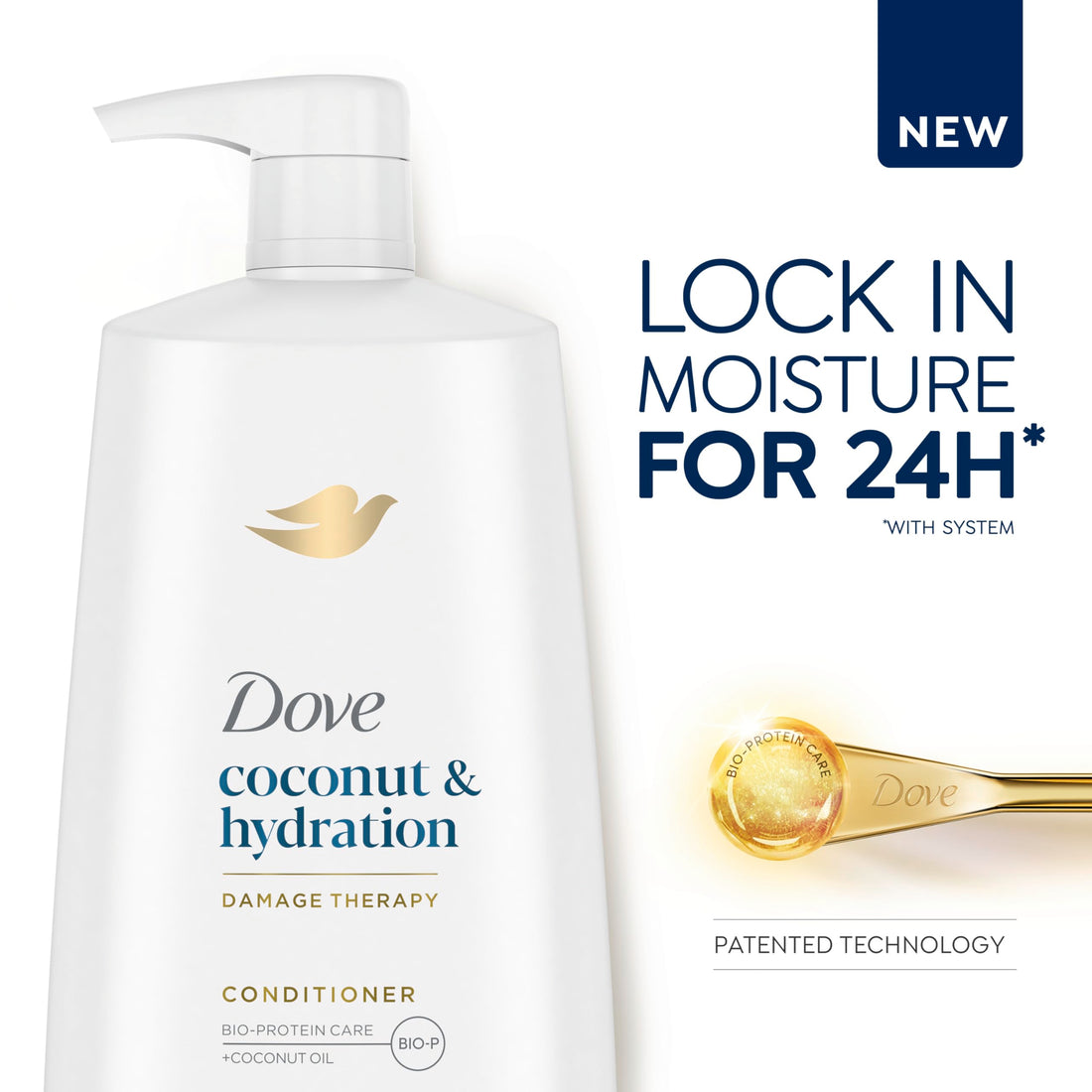 Dove Nourishing Secrets Conditioner with Pump Fresh Coconut 25.4 oz