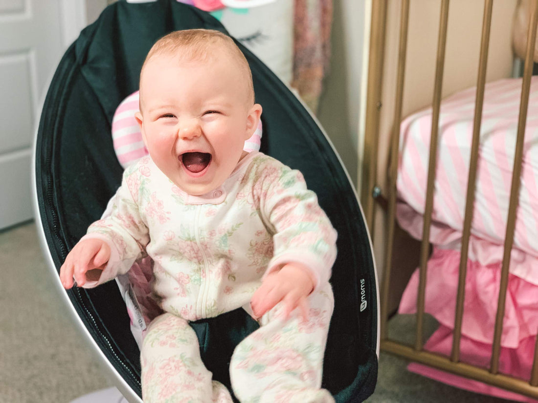 Infant Insert Compatible with 4Moms Mamaroo & Rockaroo – Car Seat Insert 2 Pack – Reversible Infant Car Seat Insert – Rockaroo & Mamaroo Newborn Insert – Soft Plush Minky Car Seat Head Support Insert