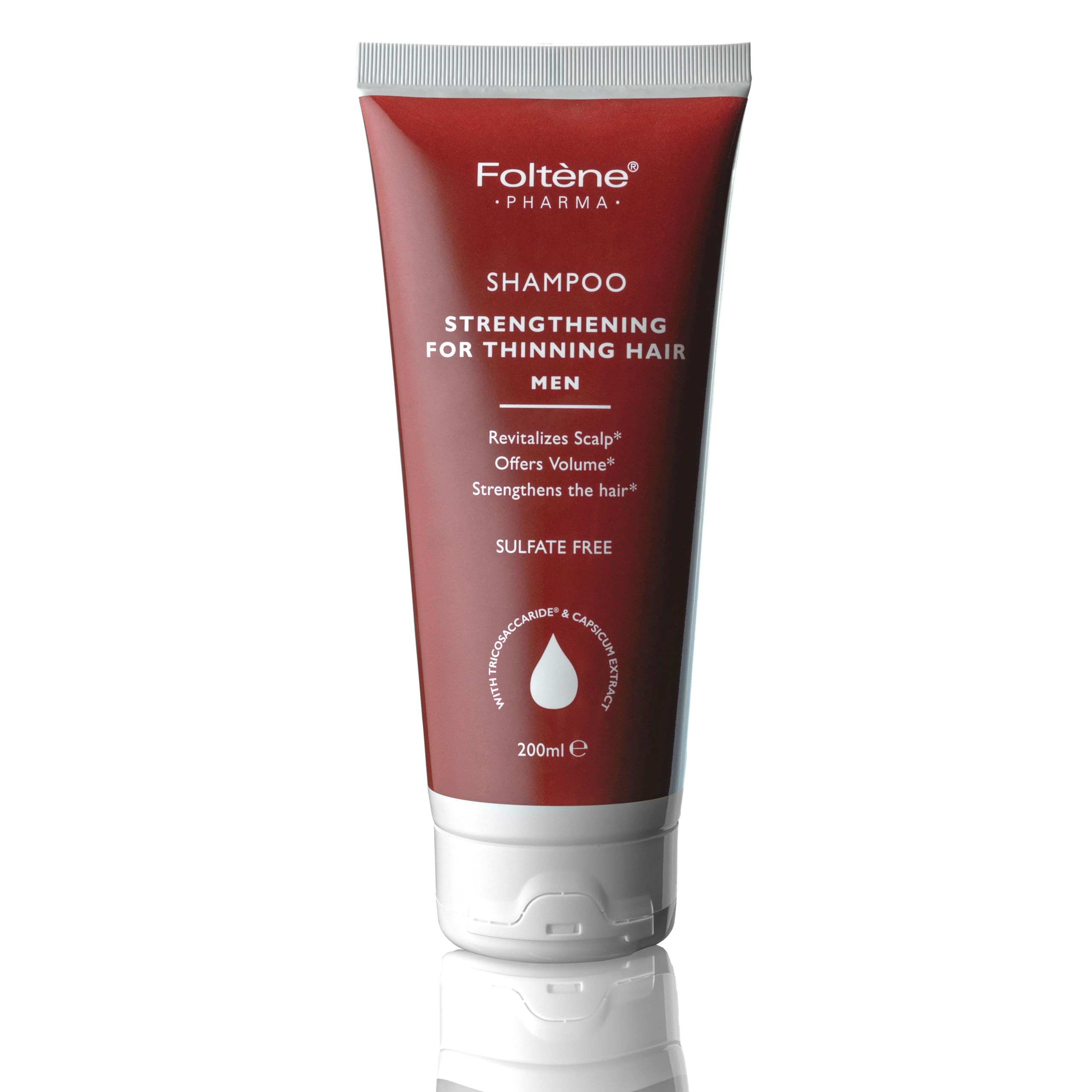 Foltene Shampoo Strenthening For Thinning Hair, Men, 6.76oz