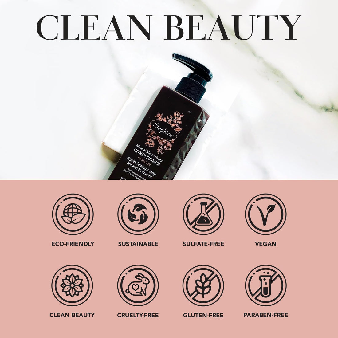 8.5 oz. : SAPHIRA Keratin Moisturizing Conditioner