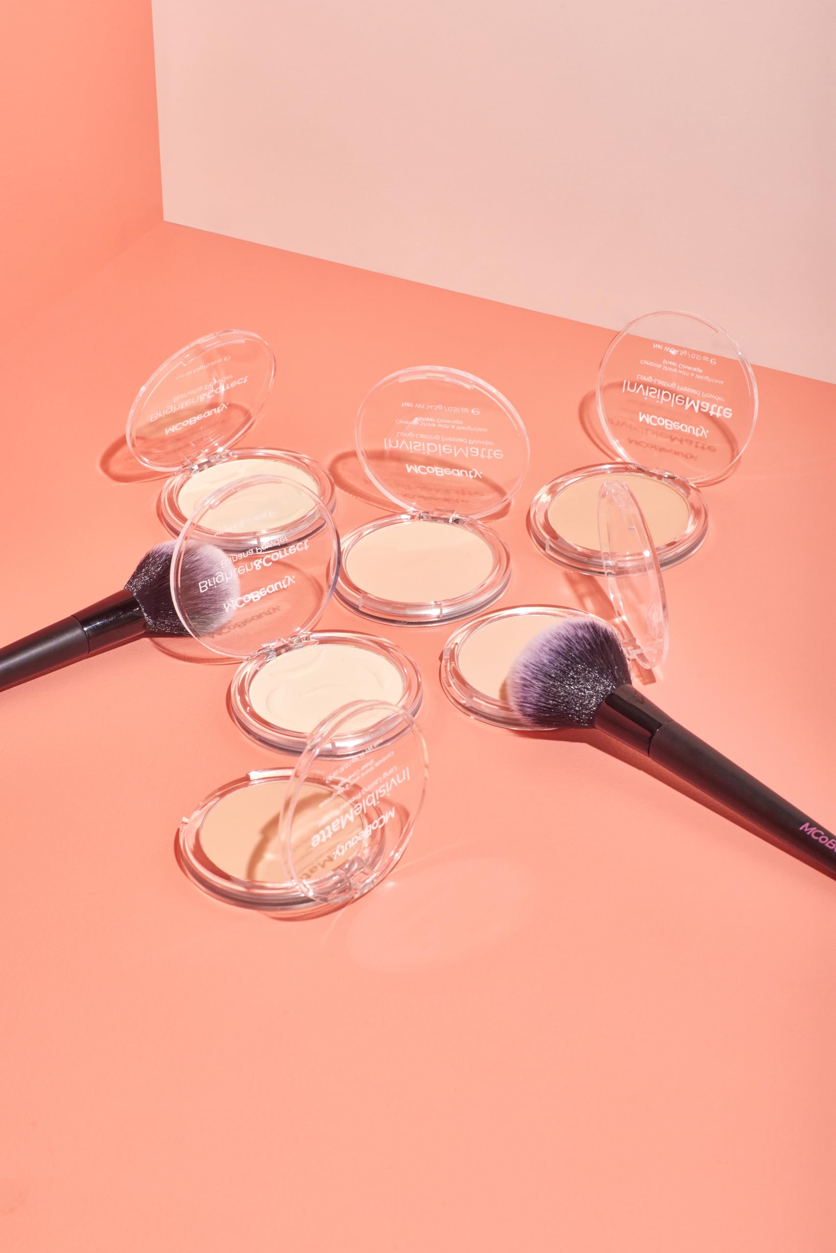 MCoBeauty Invisible Matte Face Powder, Translucent, Natural, Flawless Finish That Lasts All Day, Vegan, Cruelty Free Cosmetics