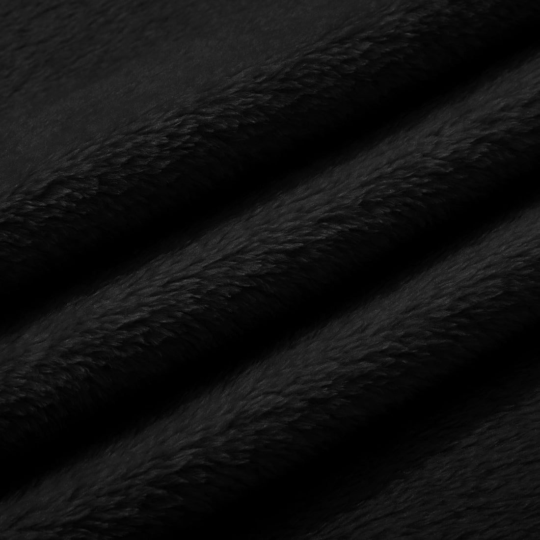 Pro Goleem Fleece Baby Blanket with 2 Inch Satin Trim Soft Anti-Static Plush Blanket for Boys and Girls Christmas Baby Gifts for Babies Black 30''x40''