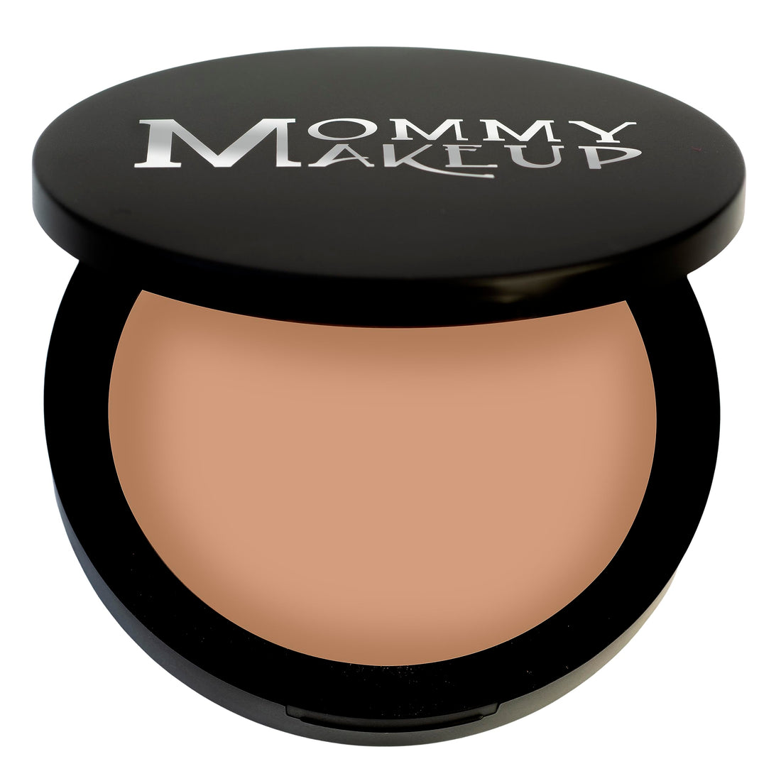 Mommy Makeup Mineral Dual Powder SPF15 [4-in-1 Pressed Mineral Foundation] 0.45 ounce - Oil-free, Talc-free, Fragrance-free, Paraben-free - Craving