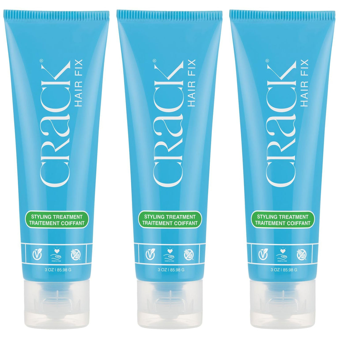 Crack Original Styling Creme 2.5 fl oz (Pack of 3)