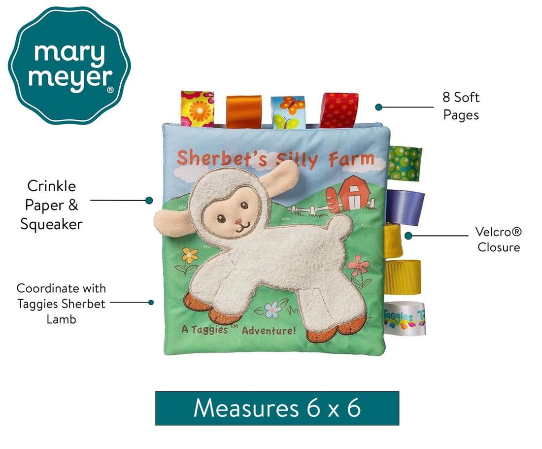 Taggies Sherbet Lamb Soft Book