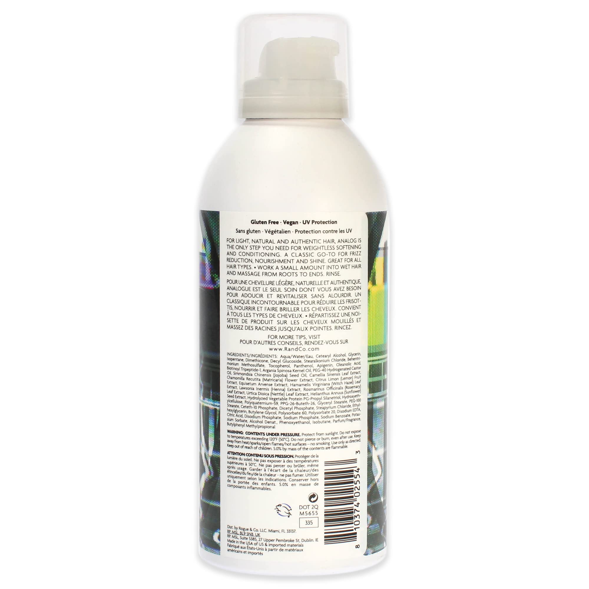 R+Co Analog Cleansing Foam Conditioner, 6 oz.