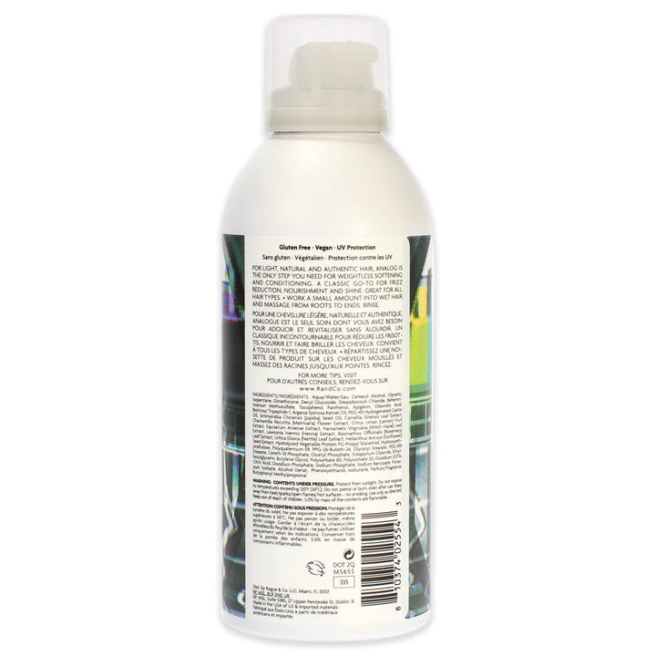 R+Co Analog Cleansing Foam Conditioner, 6 oz.