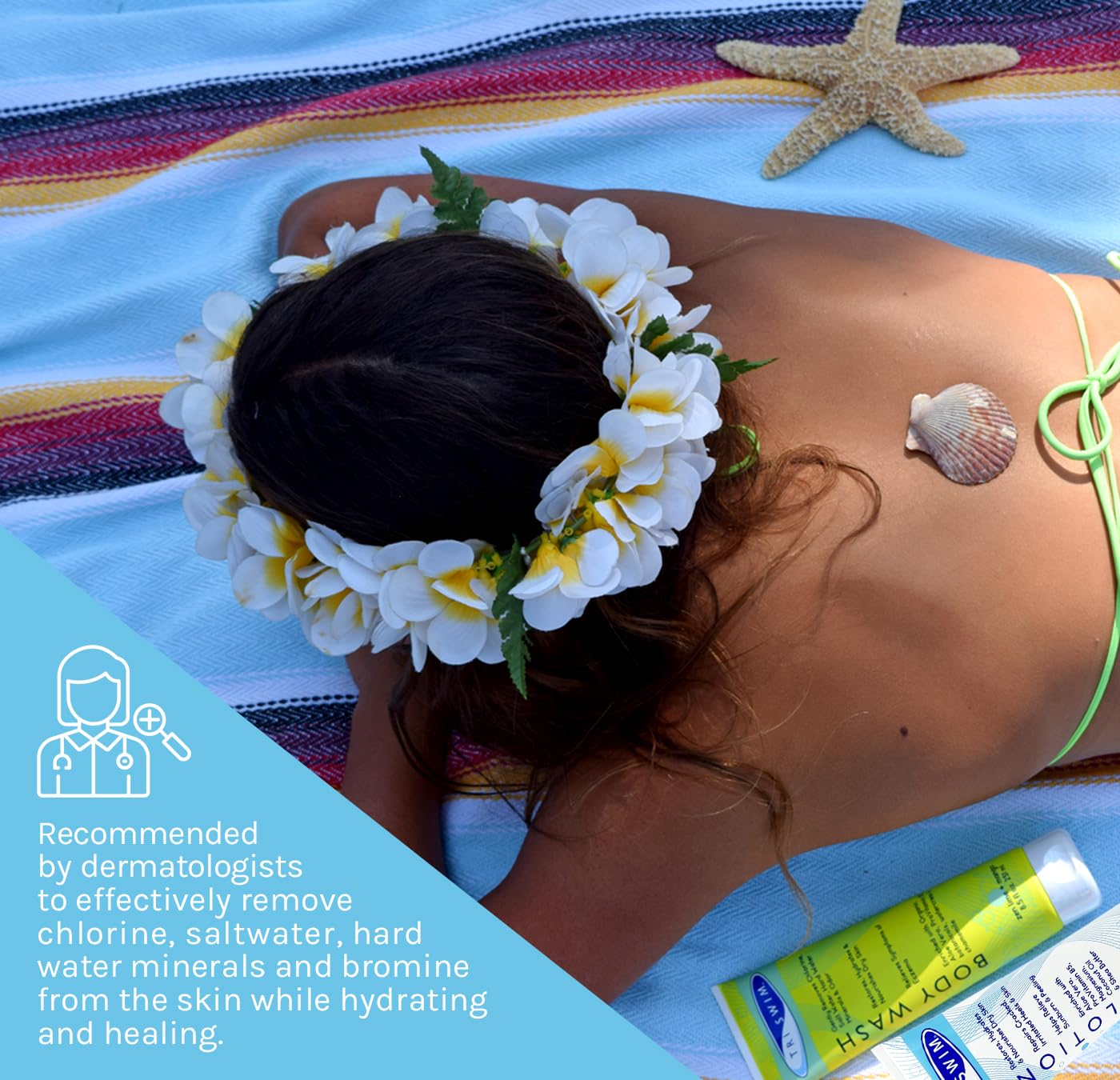 TRISWIM Chlorine Out Body Wash & Lotion Gift Set