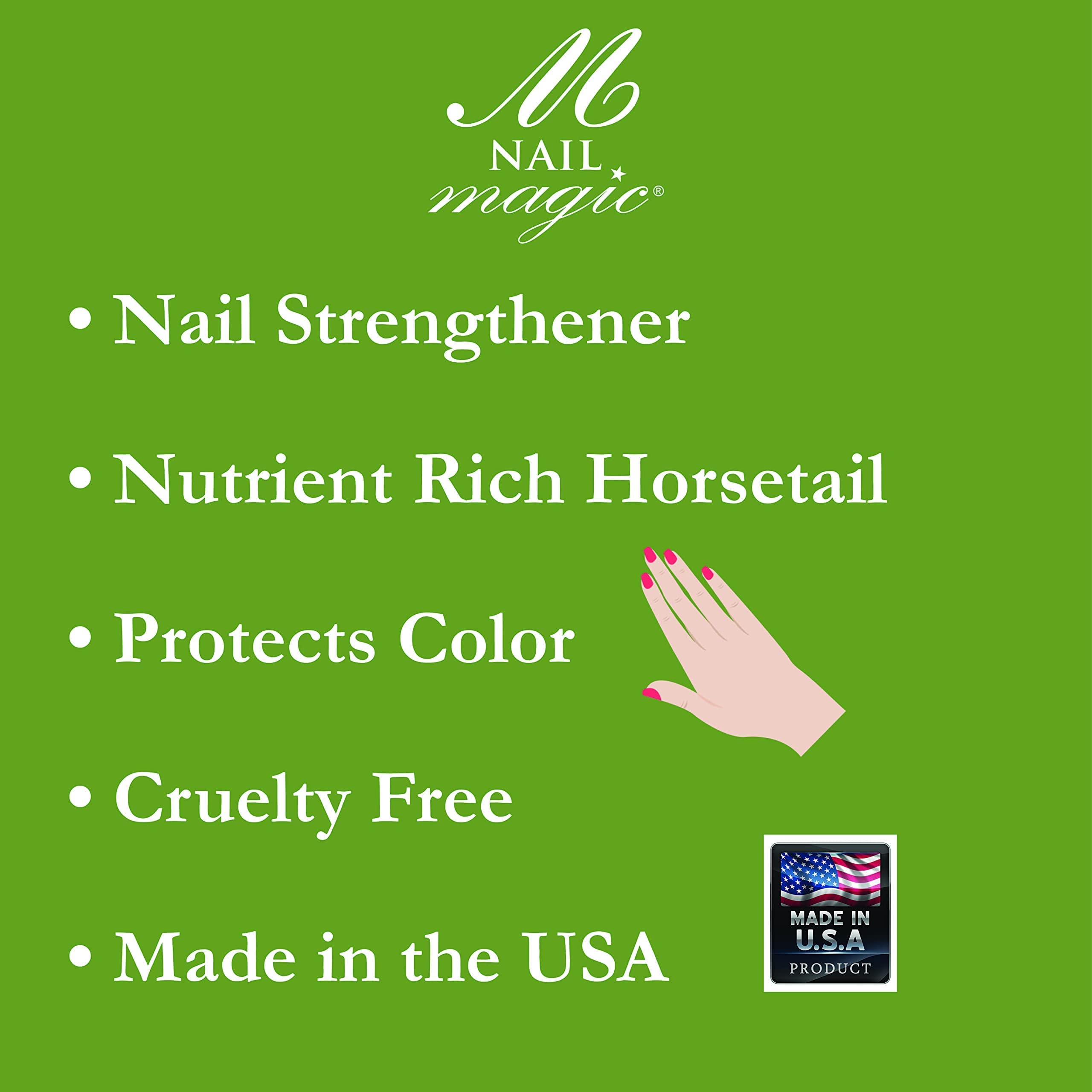 Nail Magic Strong Botanical Strengthener with Horstail, 0.5 Fluid Ounce