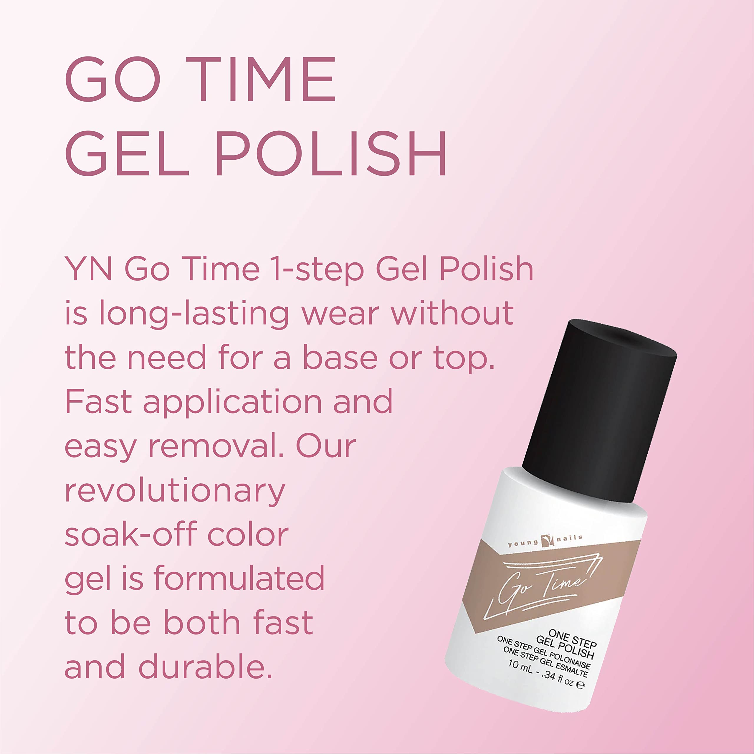 Ocd Proud, 0.34 Ounce: Young Nails Go Time Gel Polish, Ocd Proud, 0.34 Ounce