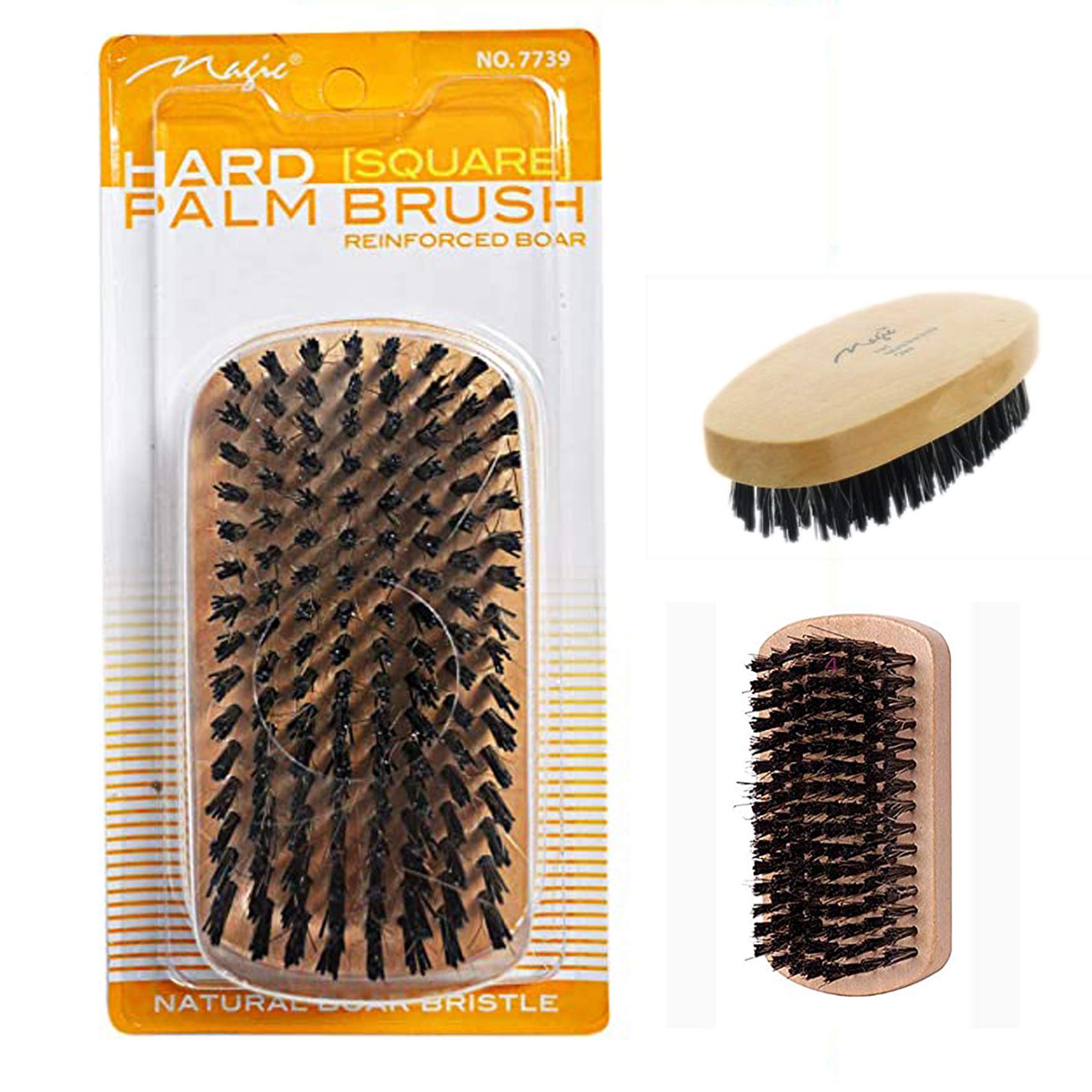 Magic Hard Palm Square Hair Brush