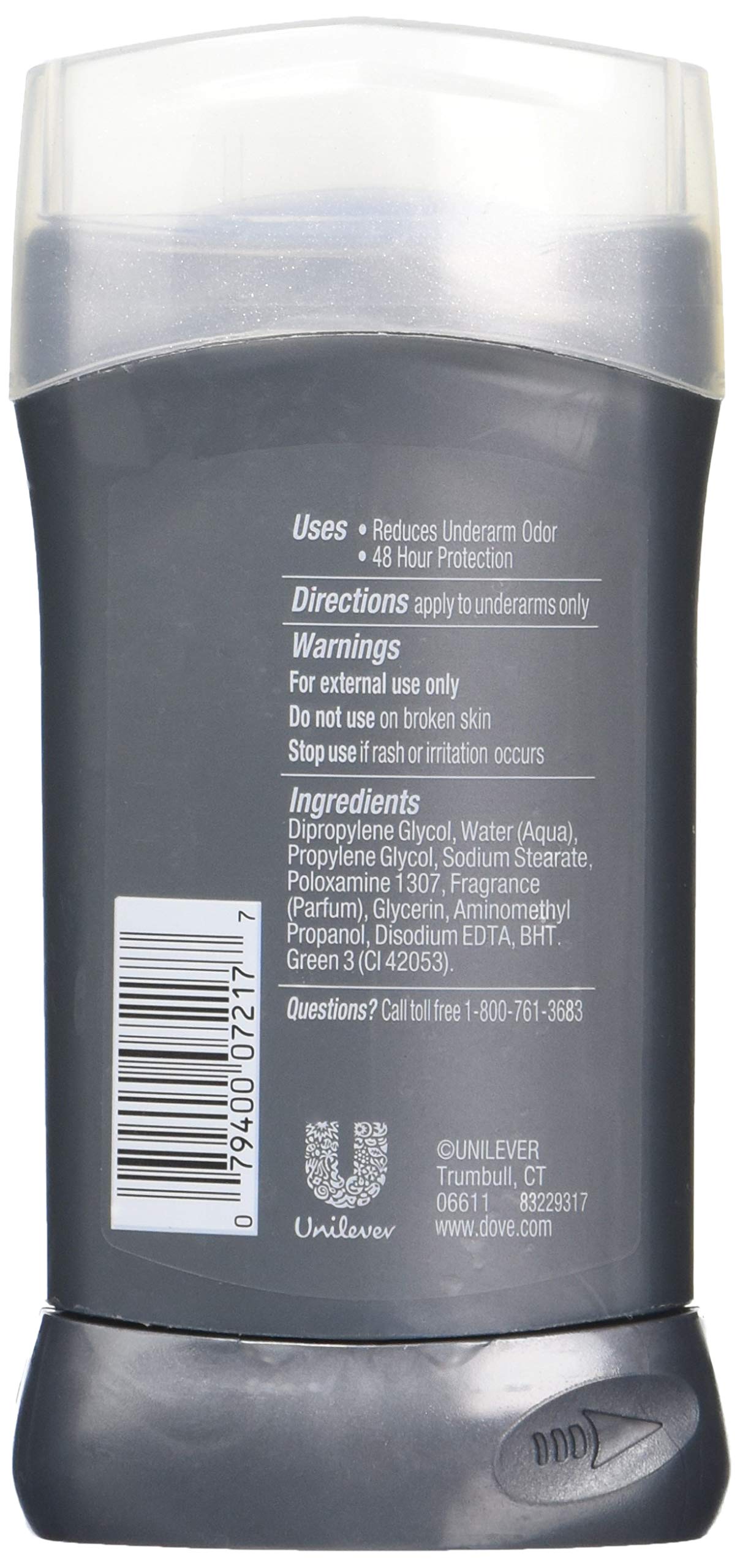 Dove Men+Care Deodorant Stick, Extra Fresh, 3 Ounce (Pack of 3)