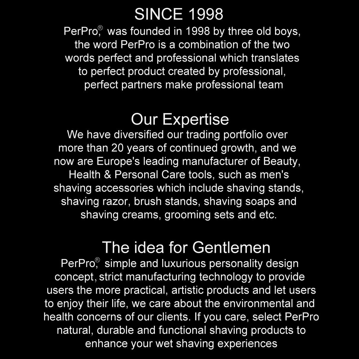 PerPro Amazing Safety Razor Shave Kit - Mysterious Black Men'S Shaving & Grooming Sets - Popular Shaving Stand And Friendly Brush