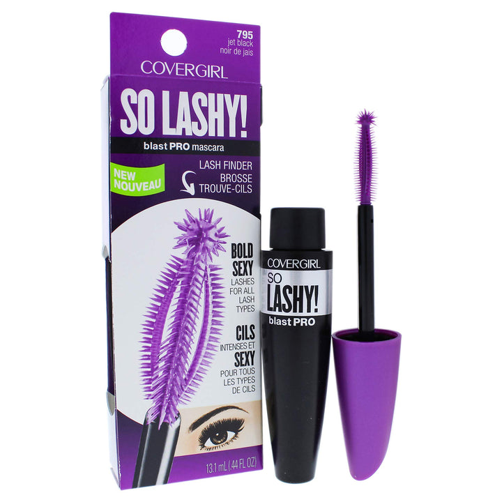 CoverGirl So Lashy! Blastpro Mascara, Jet Black, 0.44 Fluid Ounce