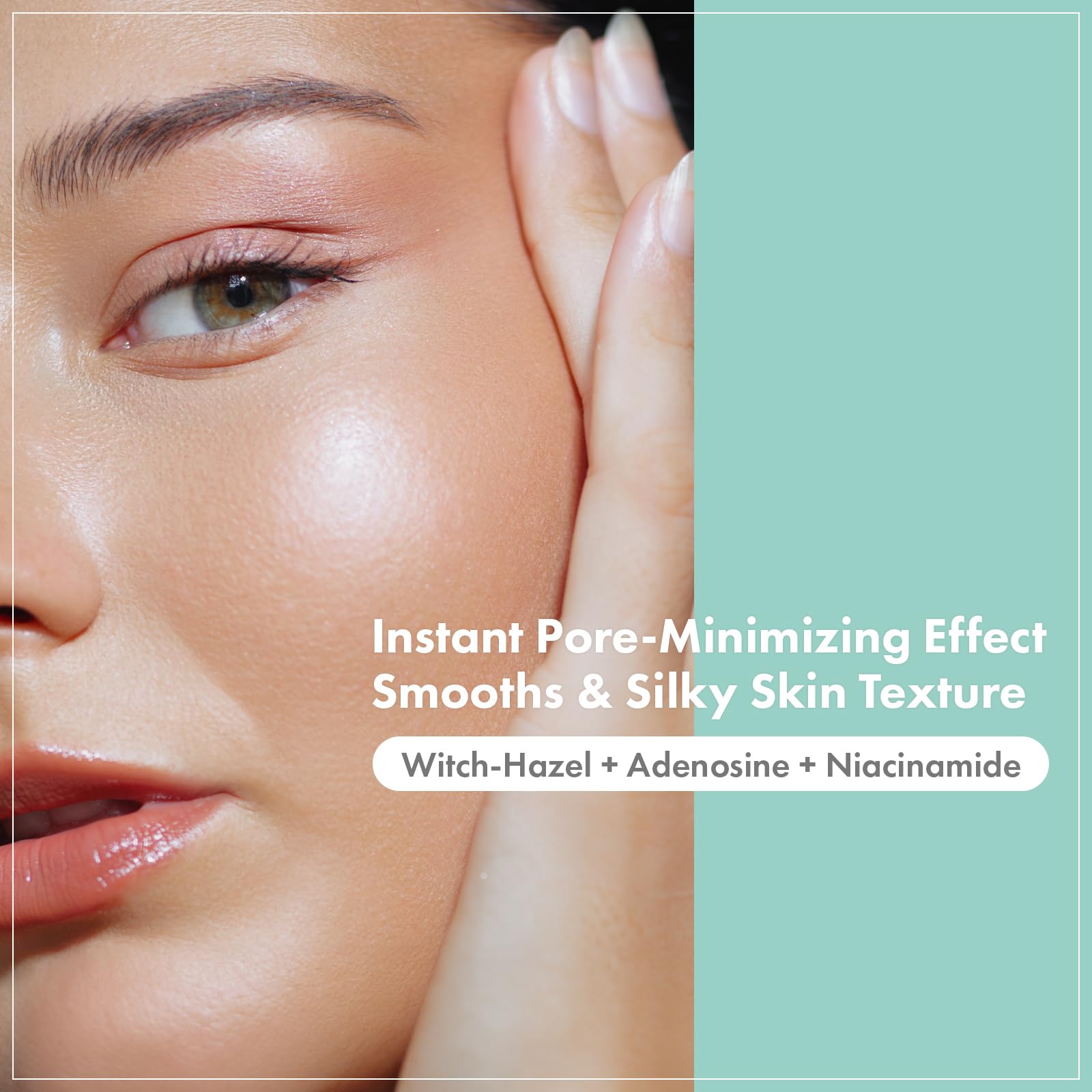 TOSOWOONG Pore Tightening Serum, Instantly Reduces Pores, Smooths Skin & Strengthens Barrier, Formulated With Niacinamide & Allantoin, Pore Minimizer For Face, Korean Skin Care, 30ml, 1.01 fl. oz.