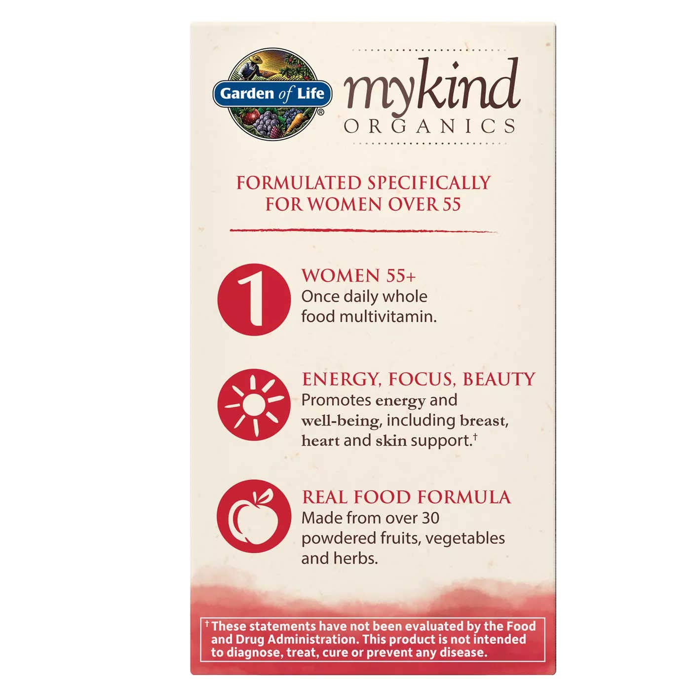 mykind Organics Women 55+ 30 Tablets