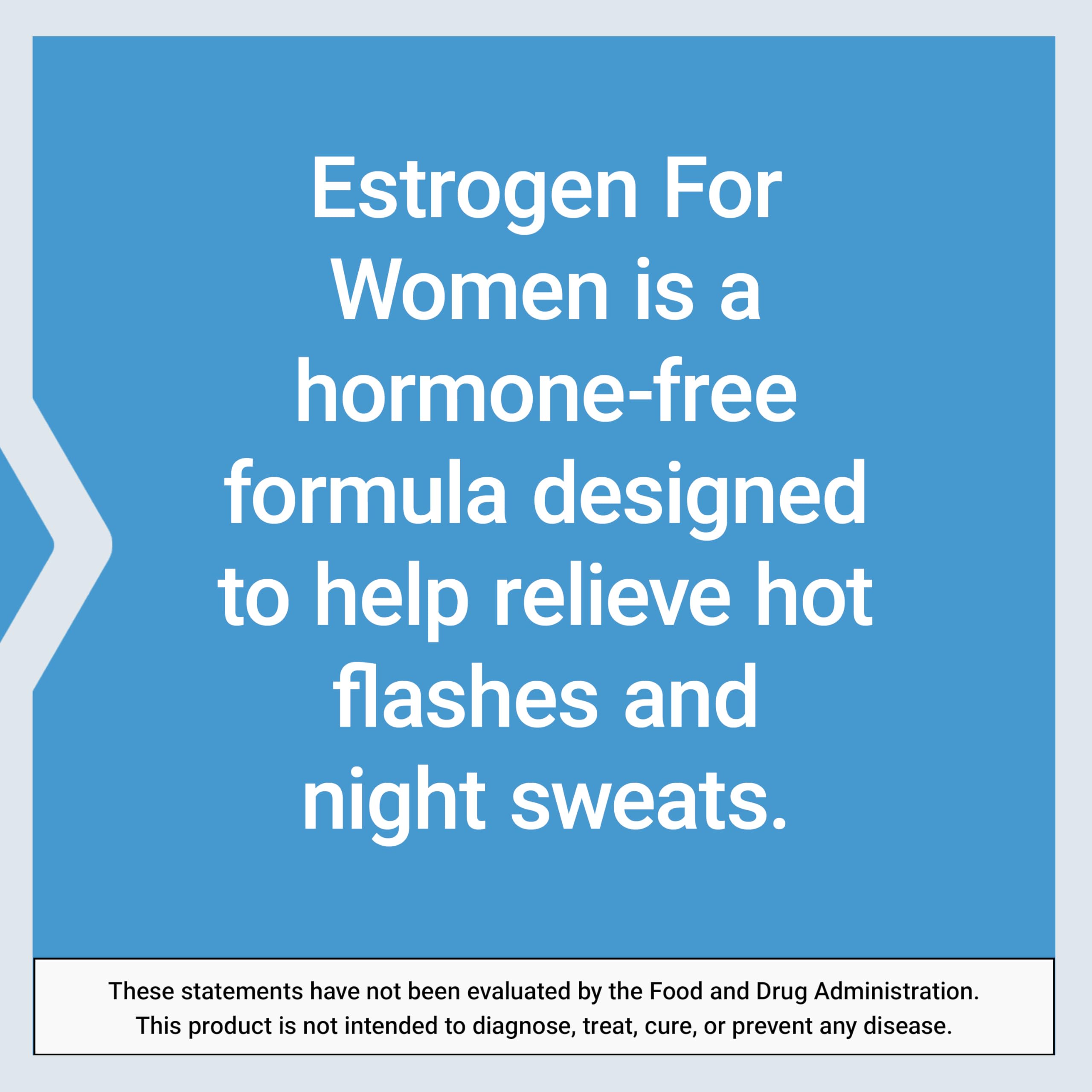 Life Extension Estrogen for Women, Helps Relieve hot Flashes and Night Sweats, Soy isoflavones, Norway Spruce Extract, chasteberry, Hormone-Free, Gluten Free, Non-GMO, Vegetarian, 30 Tablet