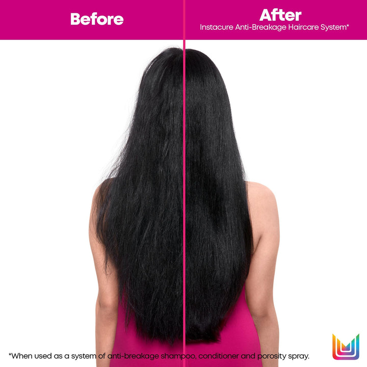 Matrix Instacure Anti-Breakage Shampoo | Repairs, Balances & Strengthens Hair | Reduces & Prevents Breakage & Frizz | For Dry, Damaged & Brittle Hair | Packaging May Vary | 10.1 Fl. Oz. | Vegan