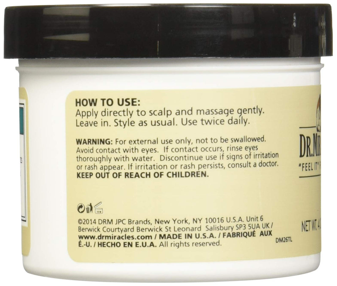 Dr. Miracle's Dr. Miracles Feel It Formula Hot Gro Hair & Scalp Treatment Conditioner 4 Oz