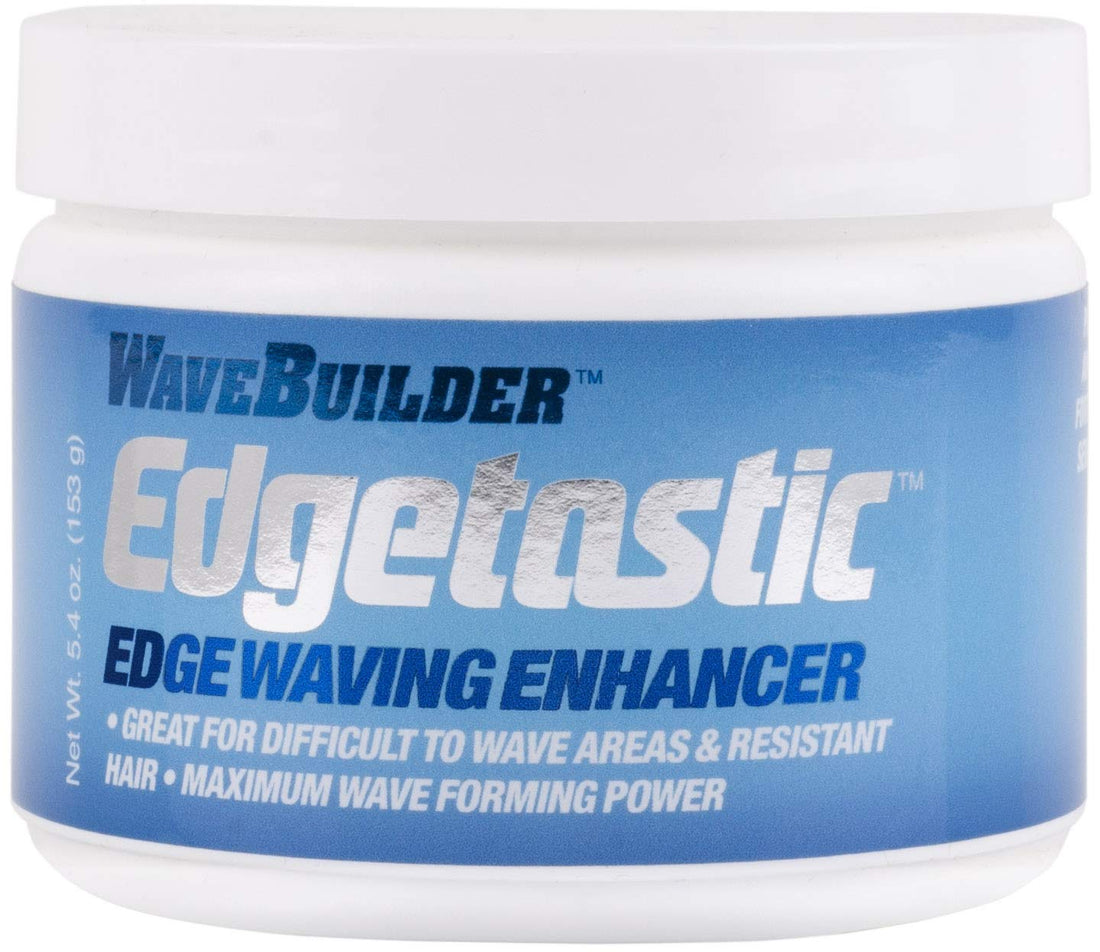 WaveBuilder Edgetastic Edge Waving Enhancer | Original Formula Made for Resistant Hair and Difficult to Wave Edges, 5.7 Oz