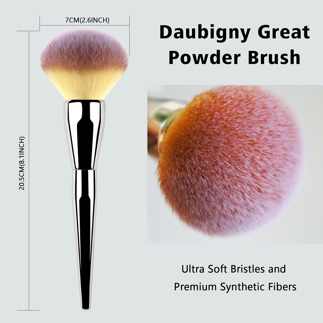 Foundation Brush Makeup Powder Brush Face Brush for Stippling Liquid Cream Powder Foundation Blending Buffing