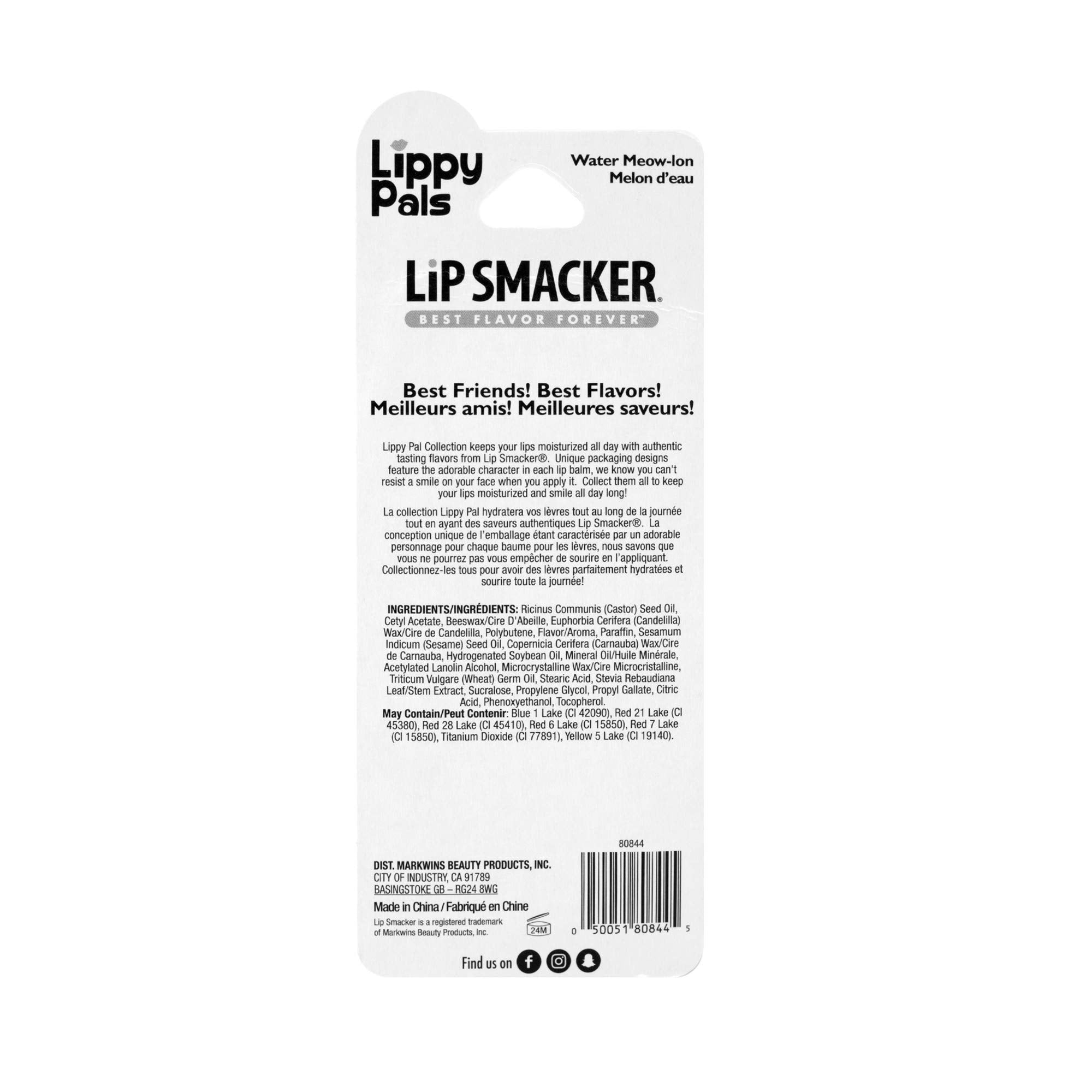 Lip Smacker Lip Balm, Kitten Water-Meow-Lon, 0.14 Ounce