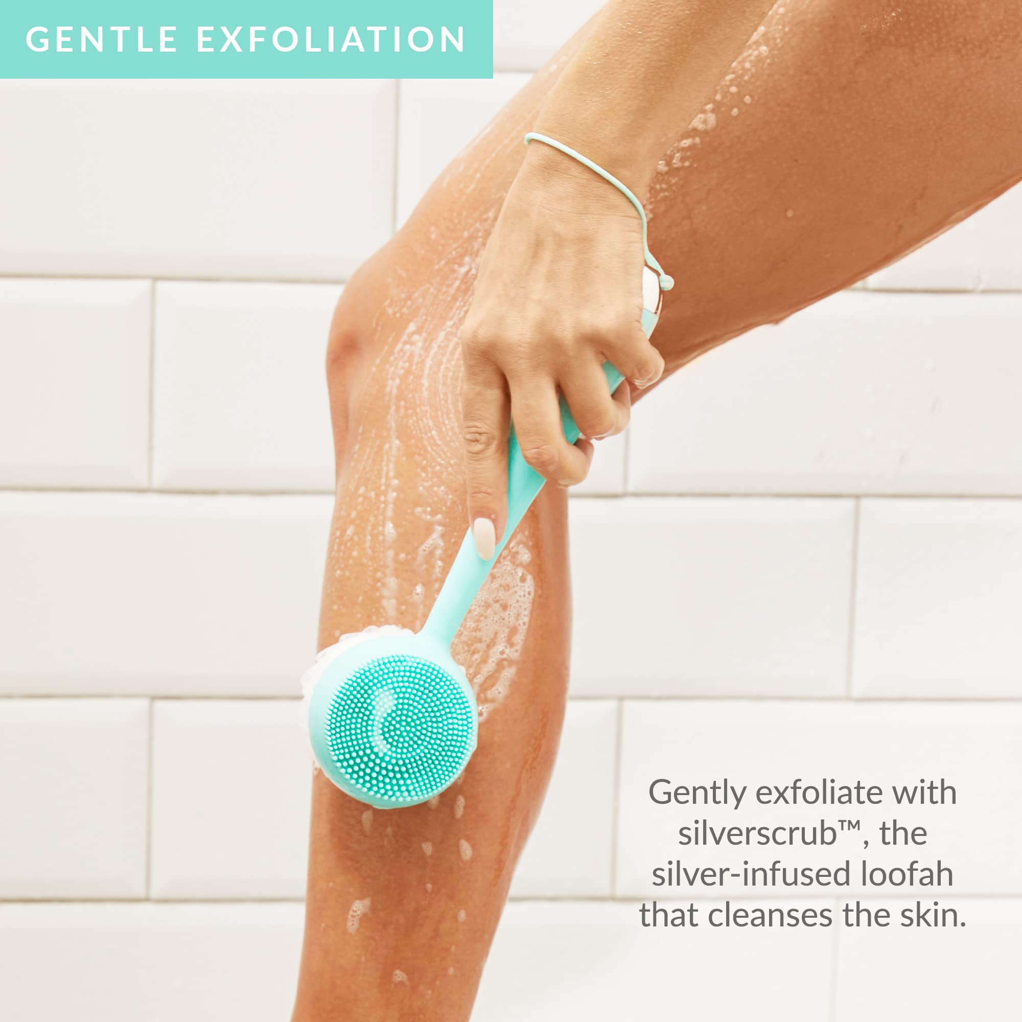 PMD silverscrub Silver-Infused Loofah Replacements, 2 ct.