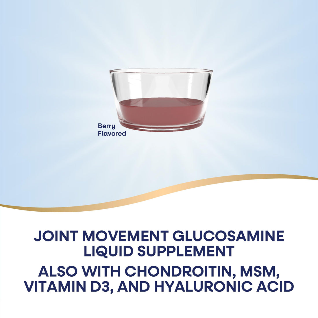 Nature's Way Joint Movement Glucosamine Fast Absorbing Liquid, Ultra Strength, Supports Healthy Bones*, Chondroitin, and MSM with Vitamin D3, Berry Flavored, 16 Fl Oz (Packaging May Vary)